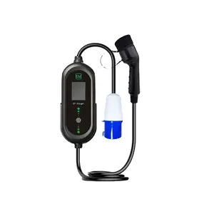 नई ऊर्जा इलेक्ट्रिक वाहन के लिए 7 किलोवाट ईवी चार्जर फास्ट चार्जिंग स्टेशन चार्जिंग पाइल टाइप 2 पोर्टेबल ईवी चार्जर
