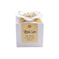 Boîte de bonbons kraft vert forêt de luxe léger Emballage de bijoux souvenirs et parfums de mariage pour aliments Amazon même style