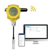 Holykell Transmetteur de Niveau de Liquide Immergé 4-20mA RS485, Sonde de Niveau pour Réservoir d'Eau et de Carburant Diesel