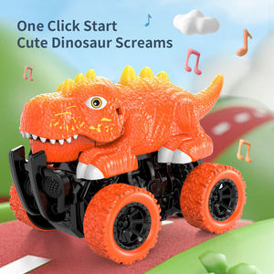 Voiture dinosaure jouet avec évitement automatique d'obstacles, son, bouche et queue mobiles, robot dinosaure électrique, 3 piles AAA incluses - Product Image 4
