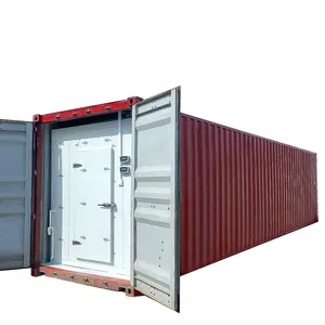 40-ft Container Rechargeable Battery Solar Cold Room Freezer for Meat Fruits Vegetables Fish