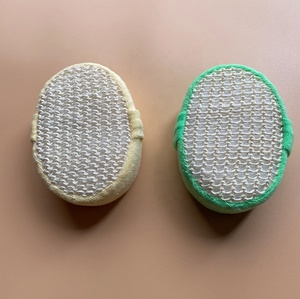 Éponge exfoliante en <span class=keywords><strong>sisal</strong></span> multifonctionnelle, écologique, pour le bain, éponge naturelle en loofah pour la douche - Product Image 5