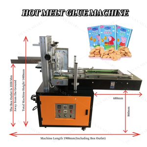 Máquina Automática para Pegar y Sellar Cajas <span class=keywords><strong>de</strong></span> Cartón Rígido con Cierre Desprendible, Máquina <span class=keywords><strong>de</strong></span> Encuadernación con Pegamento Termofusible para Cajas <span class=keywords><strong>de</strong></span> Papel Tisú - Product Image 2