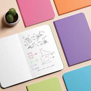 Cuadernos Personalizados con Logotipo, Tapa Blanda, Formato A5, Varios Diseños Coloridos, Multiusos para Escribir, Dibujar y Uso en la Oficina - Product Image 4