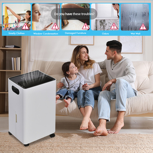 <span class=keywords><strong>Deshumidificador</strong></span> Portátil de <span class=keywords><strong>20L</strong></span>/Día, 220V, <span class=keywords><strong>Deshumidificador</strong></span> de Aire Móvil con Compresor, con Wifi Opcional, Certificado CB - Product Image 6