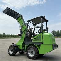 Offerta Speciale: Minipala Gommata Elettrica da 1 Tonnellata con Braccio Telescopico per Agricoltura, Vivaio, Giardino e Lavori di Manutenzione