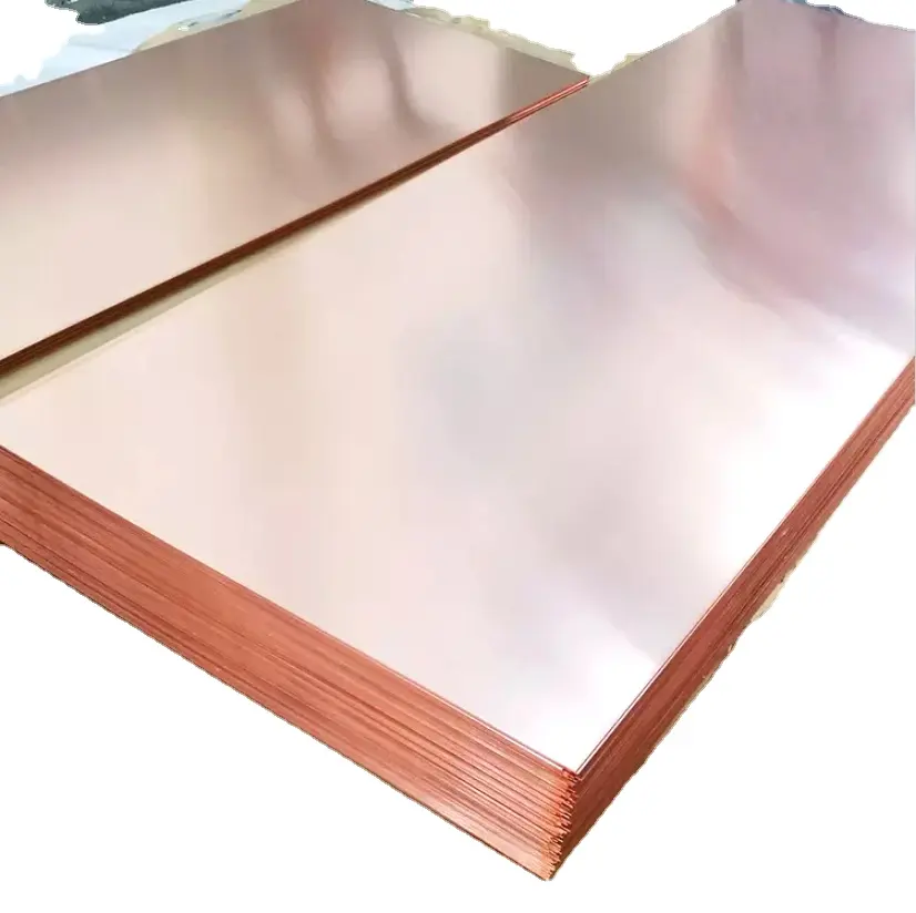 C10100 0.5mm Copper Plate / C10100 C12000 4x8 Copper Sheets Price Per Kg