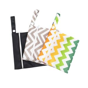 Custom Logo Reusable Mini Wet Cloth <b>Menstrual</b> Breast <b>Pads</b> 7X5.5 Inch Swim Diaper Zipper Bag Promotional Gifts - Product Image 1