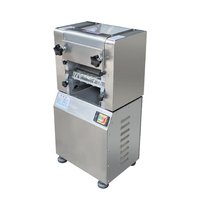 Machine automatique commerciale de fabrication de nouilles en acier inoxydable, machine industrielle à nouilles fraîches, machine à pâtes, laminoir à pâte