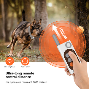 Collares Eléctricos <span class=keywords><strong>Antiladridos</strong></span> para Perros con Control Remoto de 1000M, Vibración y Sonido, Collar <span class=keywords><strong>Antiladridos</strong></span> Eléctrico para <span class=keywords><strong>Perro</strong></span> - Product Image 3