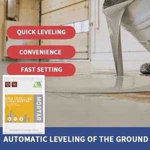 <span class=keywords><strong>Mortero</strong></span> de arcilla y cemento autonivelante de grado M40 de alta resistencia moderno ZJT con impermeabilización para reparación instantánea de pisos - Product Image 6