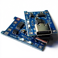 10 pièces/lot, batterie au lithium 18650 5V 1A, interface USB TYPE-C, module de charge TP4056