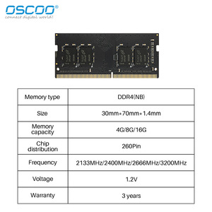 Memoria Oscoco Ddr4 de 8Gb 3200Mhz para Portátil - Product Image 2