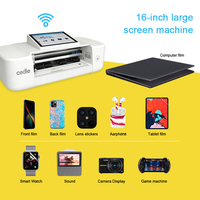 Cortadora de Película de Hidrogel Compacta de Escritorio, Máquina para Hacer Protectores de Pantalla de Gran Formato de 16 Pulgadas, Plotter de Película Inteligente Portátil