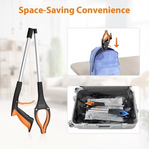 32 "Grabber Reacher công cụ có thể gập lại Reacher Grabber <span class=keywords><strong>Pickup</strong></span> công cụ với 360 ° xoay hàm & nam châm, Thùng rác picker - Product Image 5