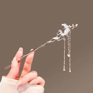 Nuevas Horquillas para el Cabello de Mujer, Adorno de Estilo Antiguo, Horquilla de Aleación con Luna, Accesorios de Joyería, Horquilla de Estilo Antiguo, Regalo - Product Image 1
