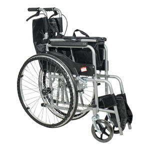 Fauteuil roulant pliable manuel pour personnes âgées et handicapées équipement médical de réadaptation utilisé - Product Image 4
