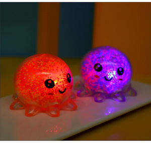 Juguete de Peluche de Pulpo Luminoso, Juguete Antiestrés, Juguete Creativo y Educativo para Niños, Alivio del Estrés y Relajación - Product Image 4