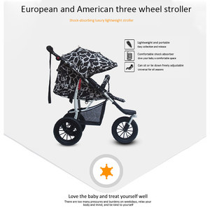 JXB Ghế Ngồi An Toàn Và Nhỏ Gọn Và Chạy Bộ Chân Đế Hệ Thống Địa Hình Xe Đẩy Em Bé Chạy Bộ - Product Image 3