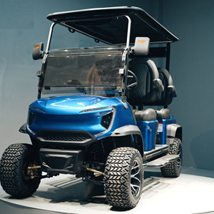 Voiture de club électrique pour adultes Kepler, capacité 6 passagers, moteur 48V 5KW, <span class=keywords><strong>batterie</strong></span> au lithium pour le transport hôtelier - Product Image 3