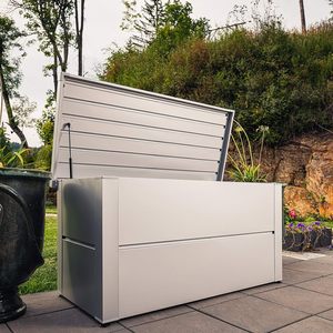 600L Outside <strong>Storage</strong> Box Ben - Waterproof <strong>Bench</strong> for <strong>Garden</strong> Garage Balcony Patios Deck Parcel Drop Box Heavy Duty Outdoor - Product Image 3