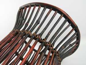 Corbeille à papier de bureau en bambou, porte-parapluie, panier de rangement, panier en bambou fait main, décor Japandi Wabi Sabi, OEM - Product Image 6