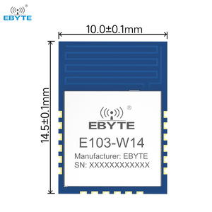 Module sans fil série WiFi Ebyte E103-W14 à faible consommation d'énergie, protocole IEEE 802.11b/g/n + BLE5.2 aux commandes, 18dBm 2.4GHz - Product Image 2