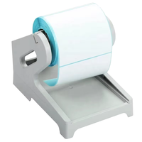 Étiquettes thermiques adhésives en plastique de grande qualité pour l'emballage alimentaire de détail, avec doublure en glassine bleue, tailles 1x2 et 4x6 pouces