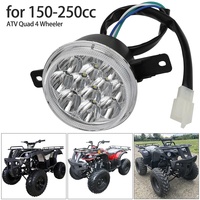 HIAORS – lampe frontale LED 12V pour vtt, Quad 4 roues, TaoTao Baja Coolster 3150A 3150DX, 110cc, 125cc, 150cc, 200cc, 250cc
