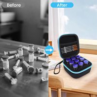 Étui rigide en EVA personnalisé pour 9 flacons d'insuline, organisateur de rangement pour voyage, compatible réfrigérateur