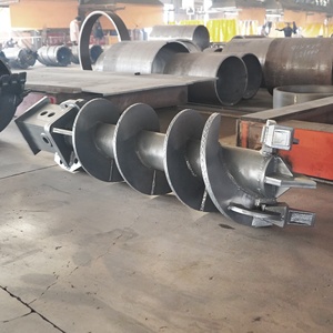 <b>Drilling</b> Bucket Straight <b>Auger</b> with Teeth or Flat Teeth Construction Machinery Parts for Pile Driver - Product Image 2