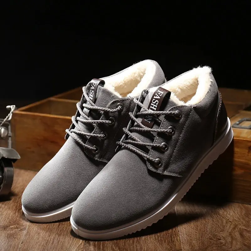 Nouvelles baskets de marche respirantes Bottes d'hiver décontractées Chaussures pour hommes