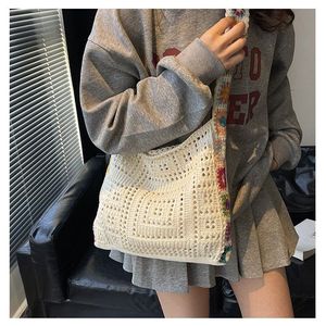Style bohême beau <span class=keywords><strong>Crochet</strong></span> personnalisé Vintage évidé tissé <span class=keywords><strong>sac</strong></span> à bandoulière à la main grand-mère carré <span class=keywords><strong>sac</strong></span> de voyage - Product Image 2