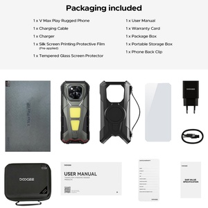 Teléfono con Proyector Doogee V Max Play 5G, 16+512GB, 20500mAh, Android 15, Cámara de 200MP, Pantalla de 120HZ, Teléfono Móvil Resistente Doogee - Product Image 5