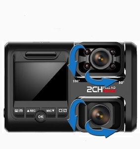 กล้องติดรถยนต์ 4K 2160P WIFI GPS Logger แบบเลนส์คู่ ชิป Novatek 96663 เซ็นเซอร์ <span class=keywords><strong>Sony</strong></span> IMX323 มองเห็นในเวลากลางคืน กล้องบันทึกภาพหน้า-หลัง รุ่น D30H - Product Image 2