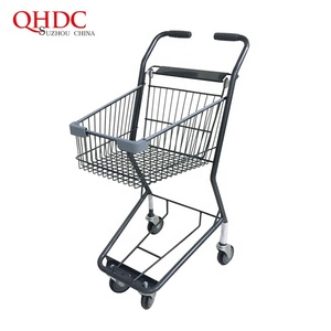 Handige Dubbellaagse Metalen Winkelwagen Ktv Mand <span class=keywords><strong>Trolley</strong></span> Eenvoudig Opvouwbaar Met Meerlaagse Kar Voor Probleemloos Winkelen - Product Image 1