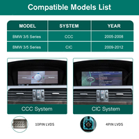 Appareils de lecture Andultra pour supports audio et vidéo pour BMW Série 3 et 5 E60 E61 E90 E91 E92 CCC CIC 2005-2012