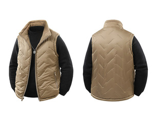 Wholesale Reversible Stand Collar Vest Corporate Team Uniform Outdoor Winter <strong>Work</strong> Customizable Bulk Order <strong>Body</strong> <strong>Warmer</strong> Vest - Product Image 3