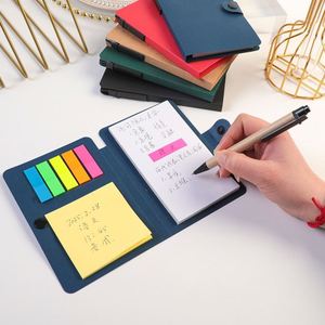 <b>Mini</b> Pocket Paper <b>Notebook</b> Sticky Notes Set with Index Tabs Weekly Planner Memo Pad for School Exam - Product Image 3