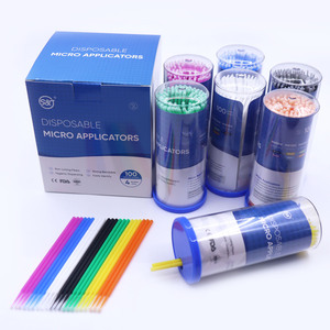 SJ usa e getta <span class=keywords><strong>Micro</strong></span> spazzola applicatore pieghevole in plastica Non Sterile <span class=keywords><strong>Micro</strong></span> pennello applicatore - Product Image 1