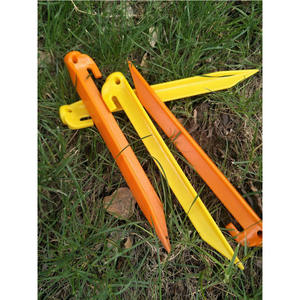Duurzame Draagbare Abs <span class=keywords><strong>Plastic</strong></span> Tent Stakes Grond Stakes Voor Buiten Wandelen Kamperen - Product Image 3
