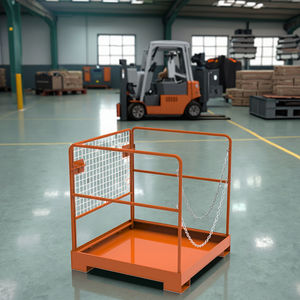 פלטפורמת עבודה מתקפלת ועמידה, אמינה ובטוחה, מתוצרת BTB דגם BTB-WP3737, סל עבודה להרכבה על מלגזה, חדשה, שנת אחריות אחת. - Product Image 5