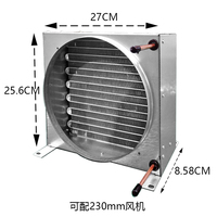 Gestion thermique économe en énergie des véhicules à énergie nouvelle, échangeur de chaleur microcanal en aluminium pour condenseur de climatisation