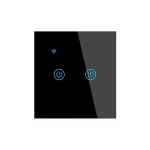 Interruttore a Pannello Touch in Vetro YDD Tuya <span class=keywords><strong>Alexa</strong></span> Google Home per WiFi 10A EU, Opzione Neutro, Controllo Vocale per Efficienza Energetica - Product Image 6