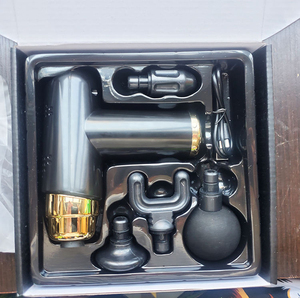 ปืนนวดกล้ามเนื้อไร้สายแบบสัมผัสหน้าจอ พร้อมหัวนวดหลายแบบ สำหรับนวดเนื้อเยื่อลึกด้วยการสั่นสะเทือน - Product Image 5