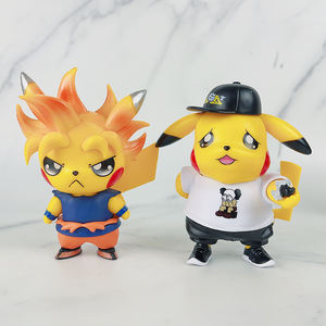 Venta al por mayor 6 piezas Anime PVC Figuras de Acción Set Cartoon Toy Pikachus Cosplay Serie de <span class=keywords><strong>Super</strong></span> Saiyan - Product Image 4