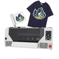I3200 Imprimante DTF à double tête d'impression Machine d'impression numérique T-shirt Machine d'impression 30cm Impresora Petite imprimante DTF