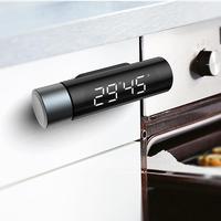 Timer Digital Alarm Waktu Dapur Memasak Belajar Hitung Mundur Timer Kubus Visual Plastik Ramah Lingkungan Layar LED