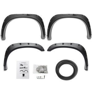 Parafanghi in Plastica per <span class=keywords><strong>Pickup</strong></span>, Allargamenti Passaruota per Dodge Ram 1500 05-08 - Product Image 1