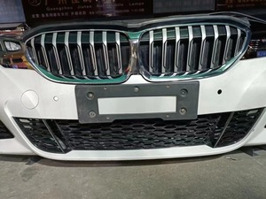 Per BMW <span class=keywords><strong>serie</strong></span> 3 G20 griglia paraurti anteriore e posteriore sopra lampada luce freno con taglio fendinebbia - Product Image 3